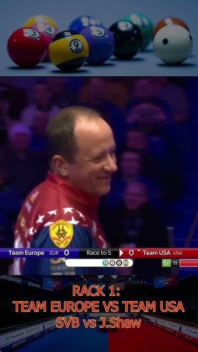 mosconi cup 2020|Jayson Shaw vs Shane Van Boening .